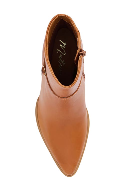 Matisse Ilana Pointed Toe Bootie In Brown