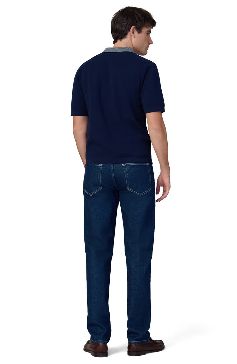 Joe's Jeans Retro Quarter Zip Polo, Alternate, color, True Navy