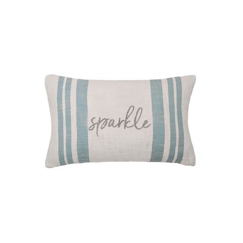 Morgan Christmas Holiday Striped Decorative Lumbar Pillow Collection