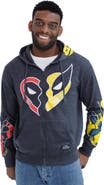 Marvel Deadpool and Wolverine Fleece Zip Up Hoodie