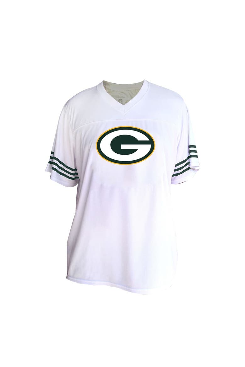 Women's Fanatics Jordan Love White Green Bay Packers Plus Size Fashion Jersey, Alternate, color, White