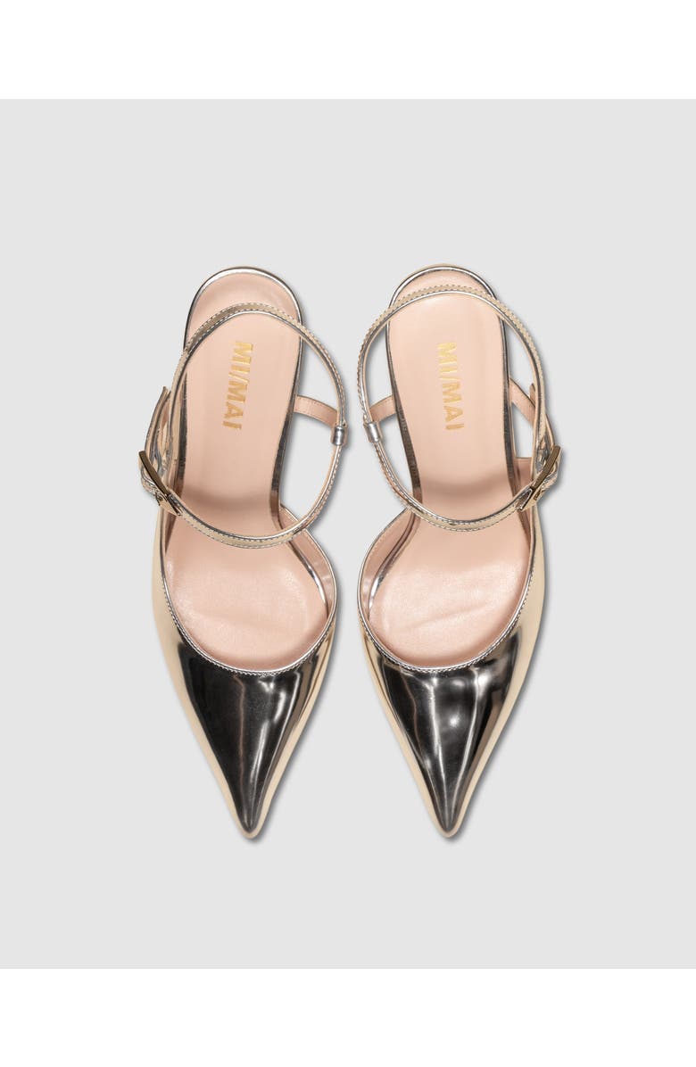 MI/MAI Emy Slingback Stiletto, Alternate, color, Silver