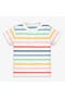 selected Ivory Rainbow Sunrise Stripe