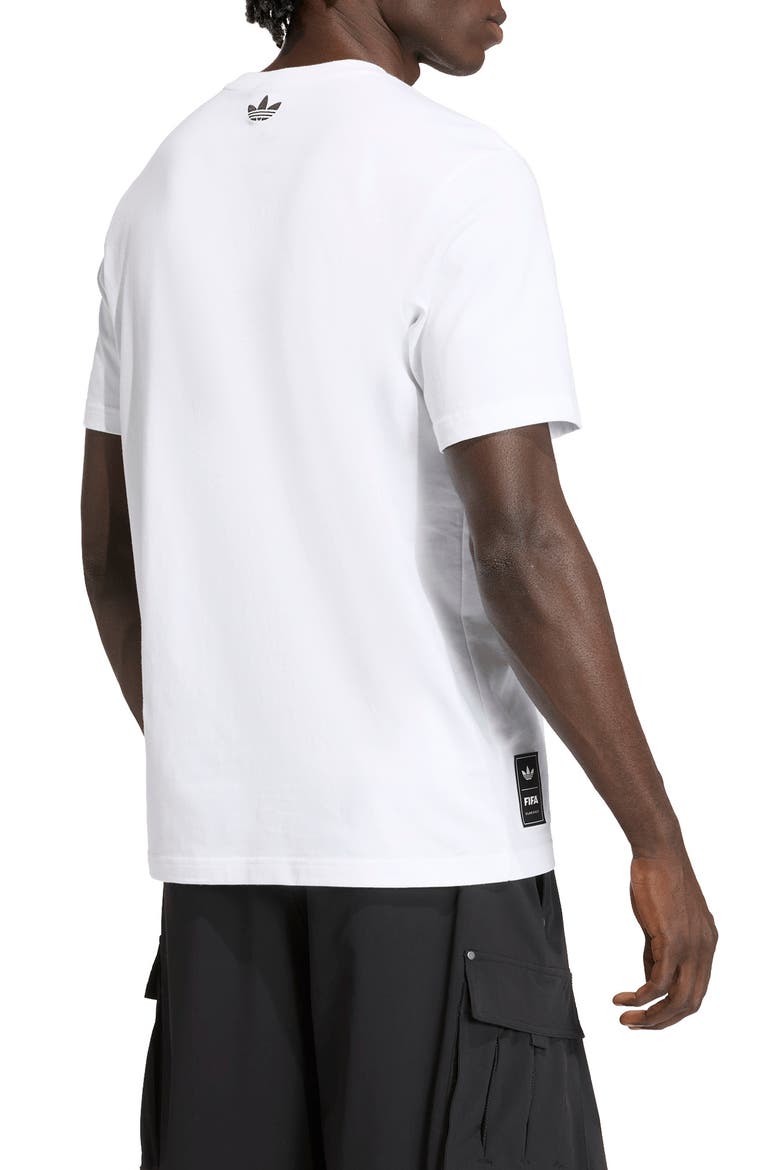 FIFA World Cup 94 Striker Cotton Graphic T-Shirt, Alternate, color, WHITE