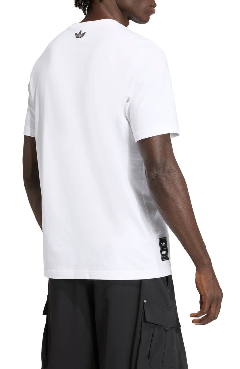 adidas FIFA World Cup 94 Striker Cotton Graphic T-Shirt, Alternate, color, White