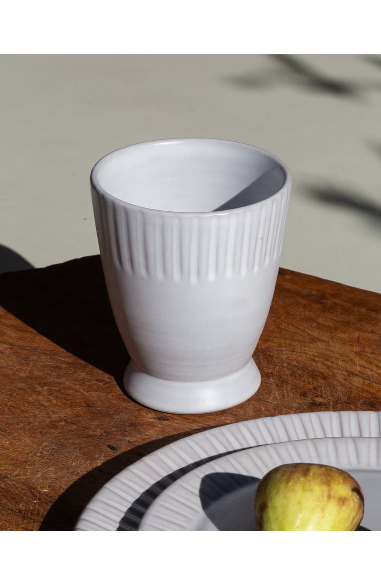 Une Vie Nomade Cloud Lines Tumbler, Alternate, color, White