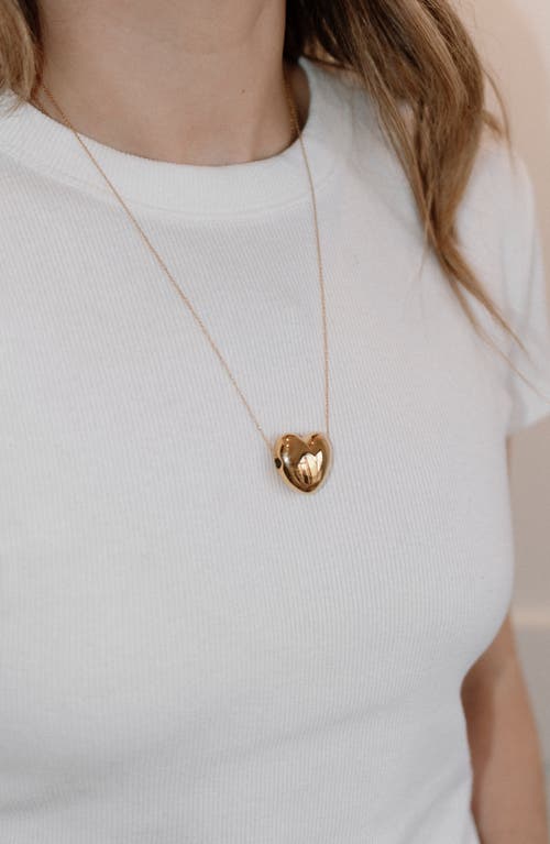Joiana Jewelry Heart Necklace In Gold