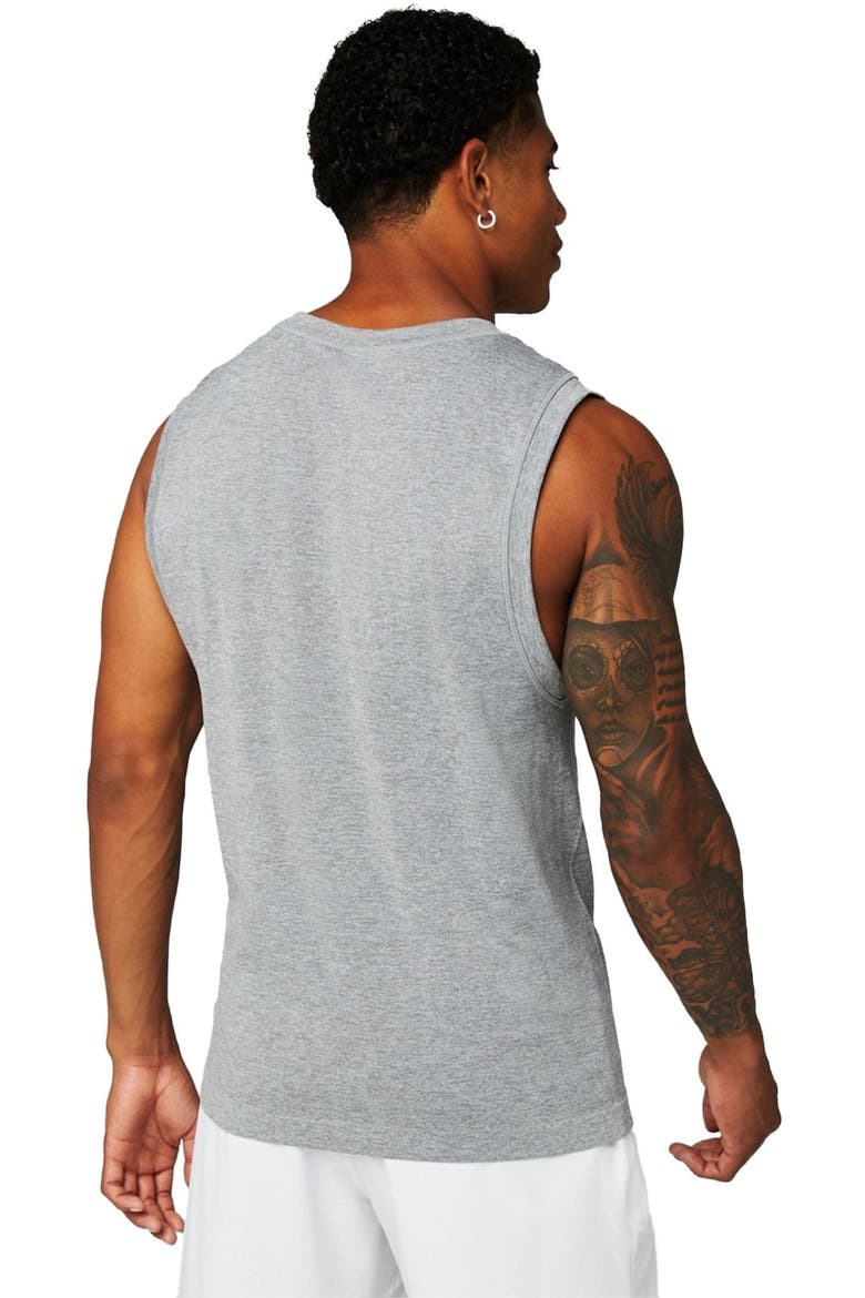 Men's The Training Day Muscle Tank, Alternate, color, Mid Grey Htr