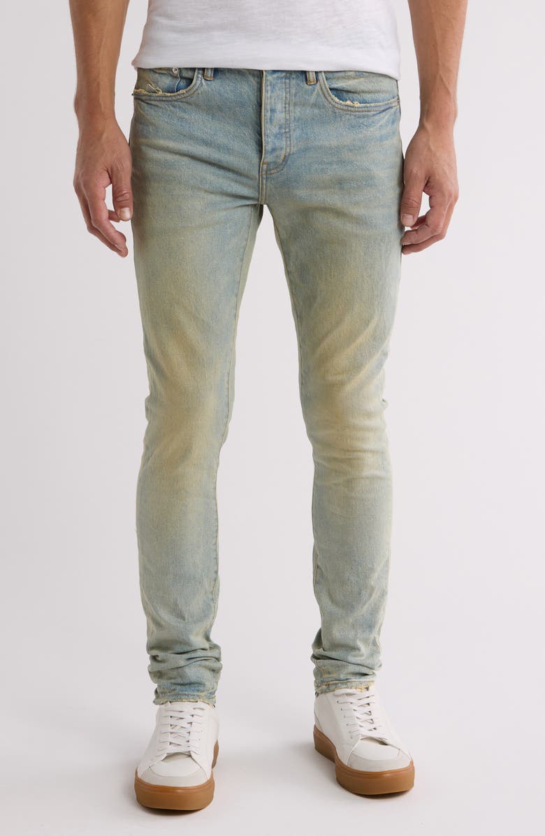 PURPLE BRAND P001 Low Rise Skinny Jeans, Main, color, 
