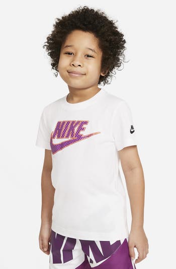 Kids' Faux Mesh Futura Logo T-Shirt