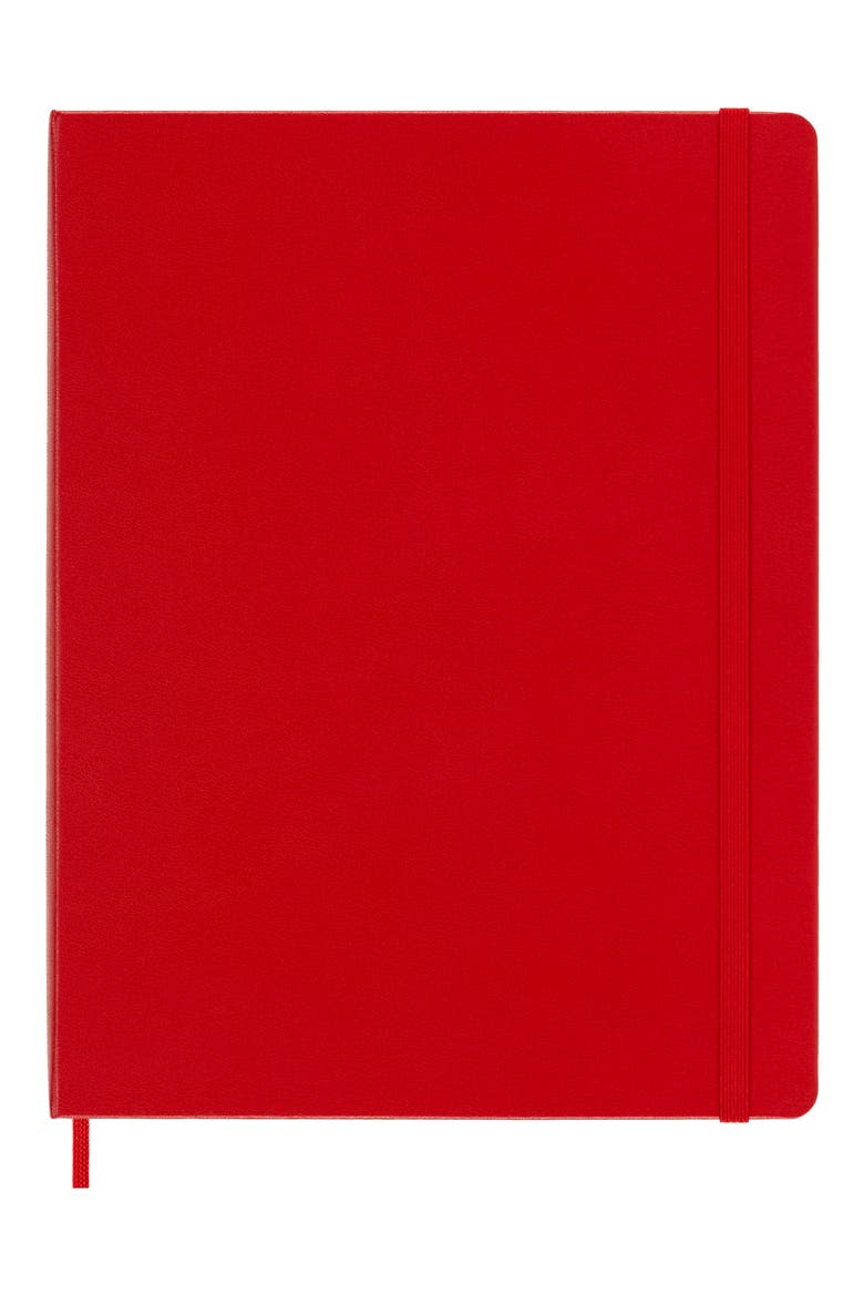 Extra Large Soft Cover Notebook, Alternate, color, RED