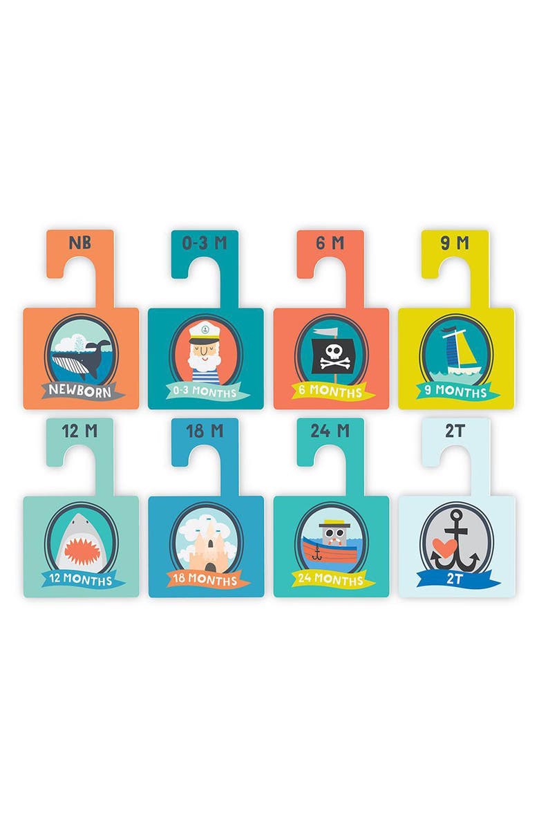 Lucy Darling Little Captain Closet Dividers, Alternate, color, Multi