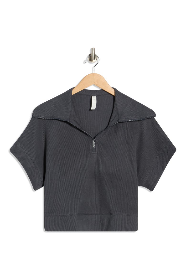 Rejuvenate Quarter Zip Pullover, Alternate, color, NAVY ARMADA