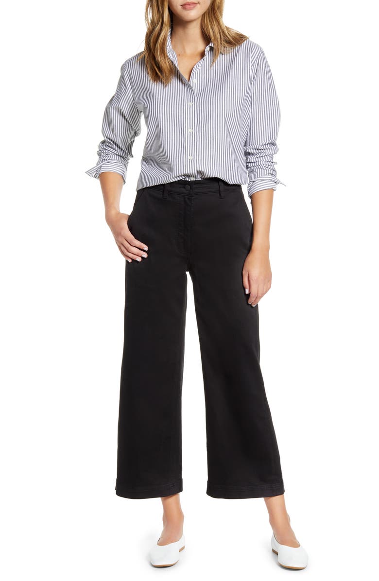 Everlane The Wide Leg Crop Pants, Alternate, color,