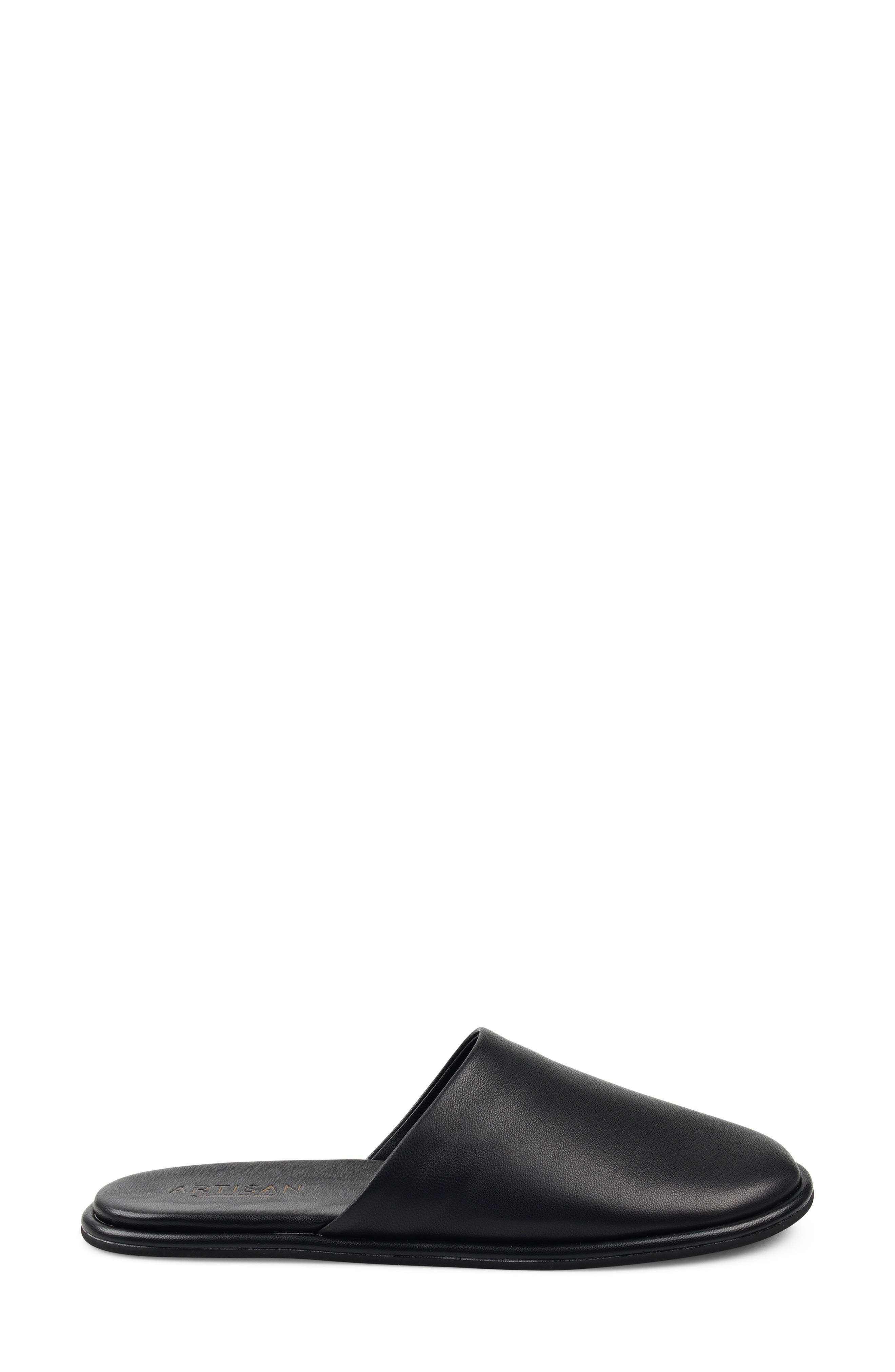 Essexx Slipper, Alternate, color, BLACK LEATHER