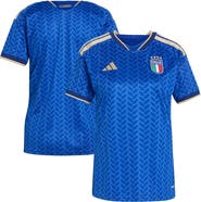 adidas Women's adidas  Royal Italy National Team FIFA x World Cup 2026 Home Replica Jersey