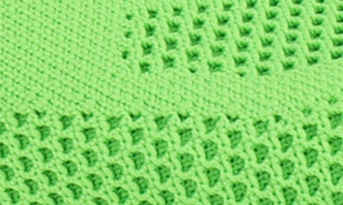 Ferragamo Nima Knit Sneakers In Green