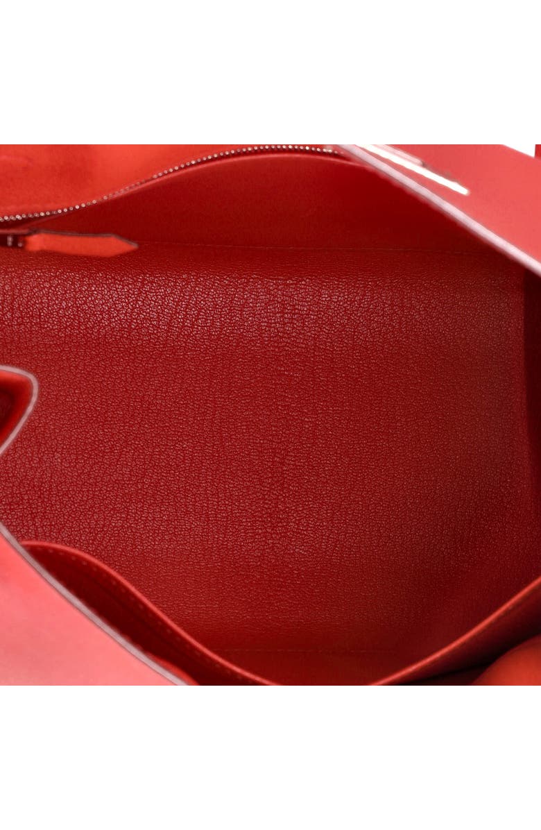 Pre-Owned Hermes Kelly Handbag Red Epsom with Palladium Hardware 28, Alternate, color, Rouge Tomate