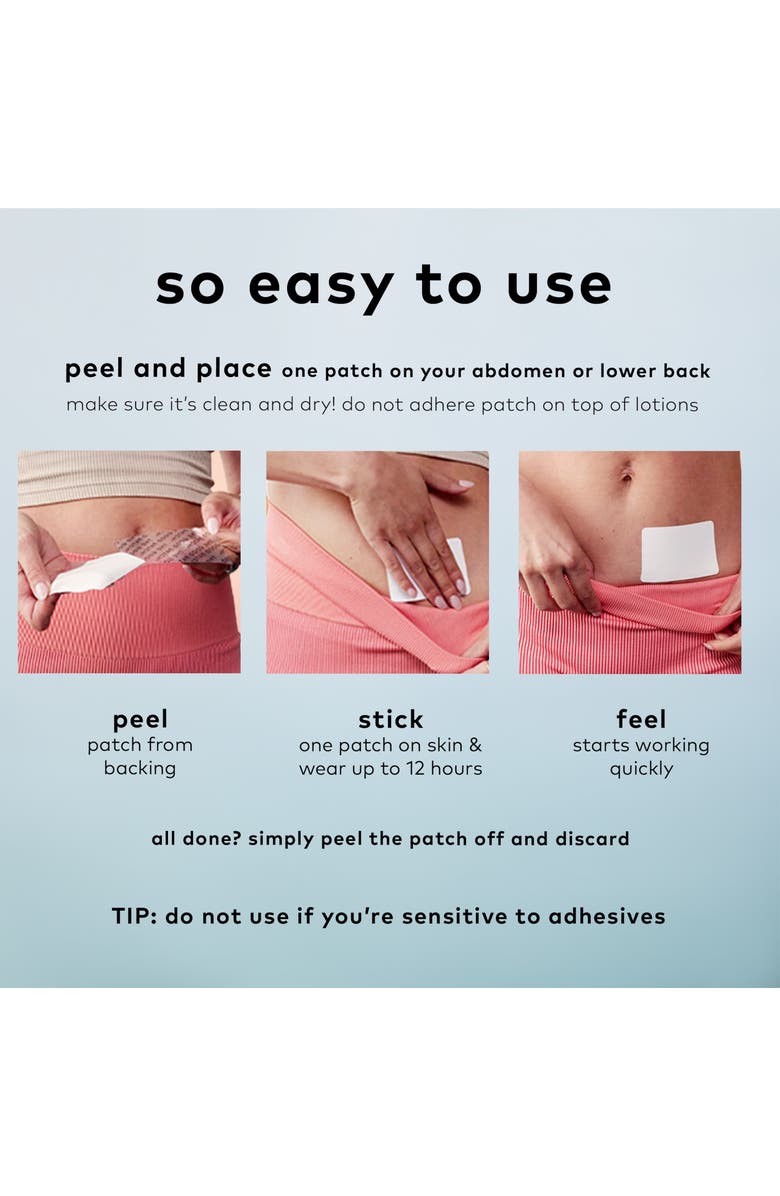 The Good Patch Cycle Wellness Patch, Alternate, color, NO COLOR