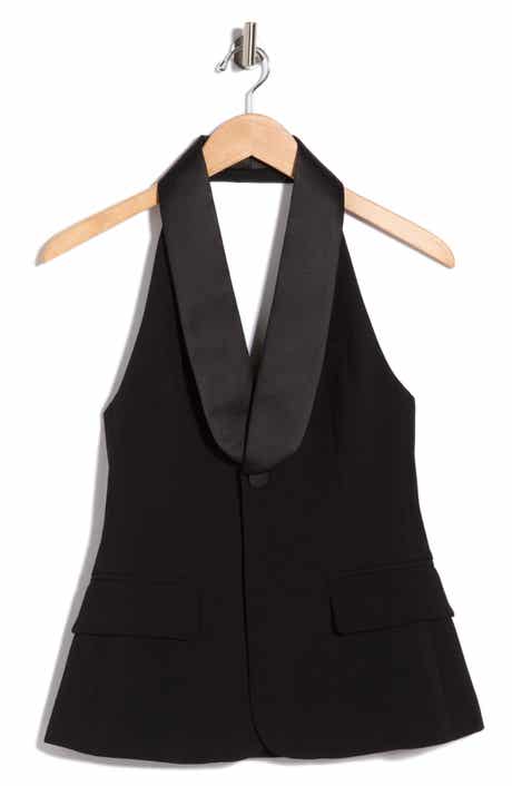 Payton Wool Blend Tuxedo Vest