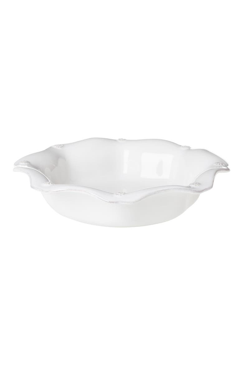 'Berry and Thread' Scallop Pasta Bowl, Main, color, WHITEWASH