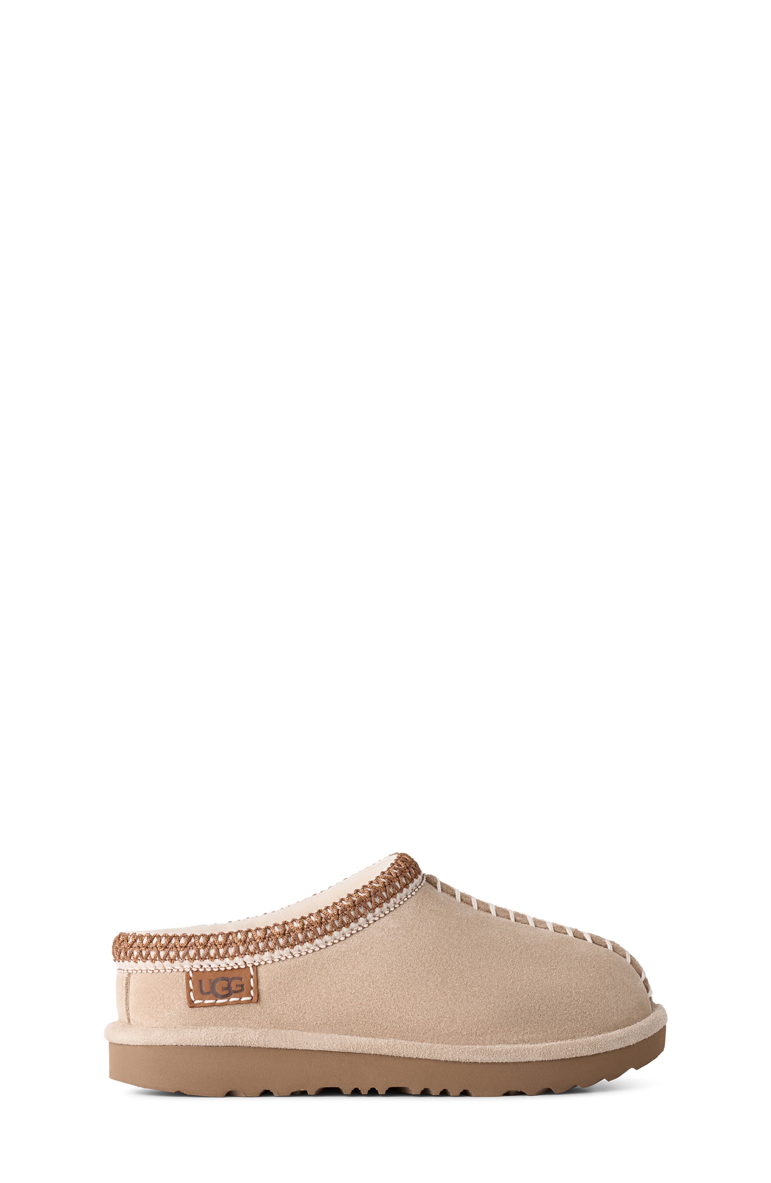 Kids' Tasman Stitched Slipper, Alternate, color, SAND