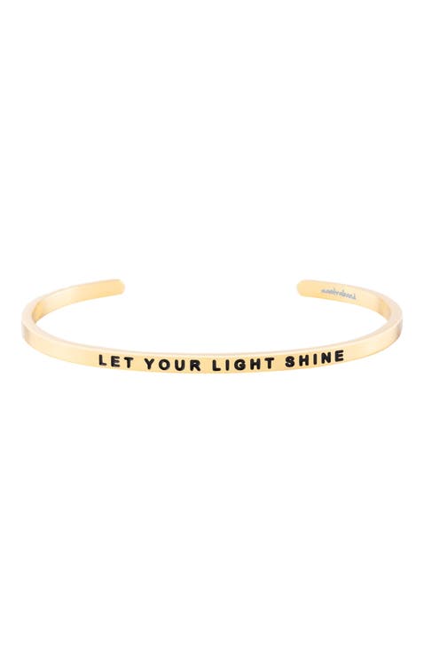 Let Your Light Shine bracelet