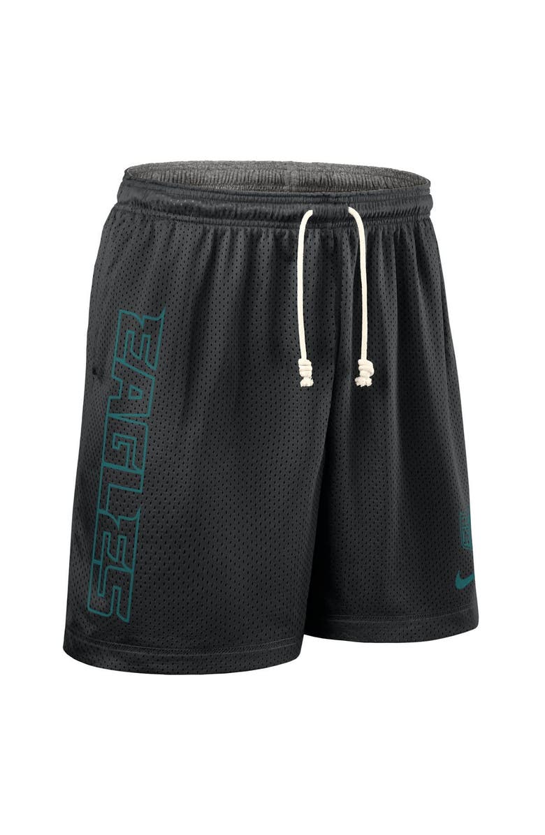 Nike Men's Nike Black Philadelphia Eagles Sideline Reversible Performance Shorts, Alternate, color, Black
