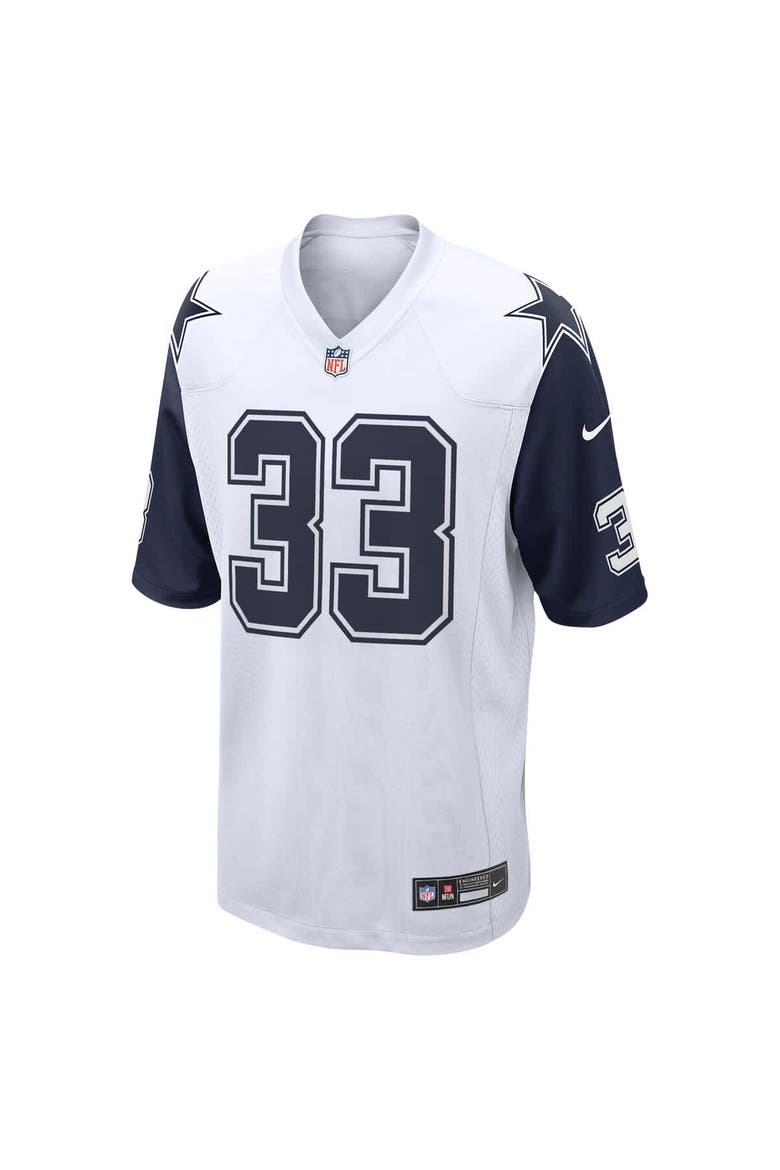 Men's Nike Javonte Williams White Dallas Cowboys Alternate Game Jersey, Alternate, color, White