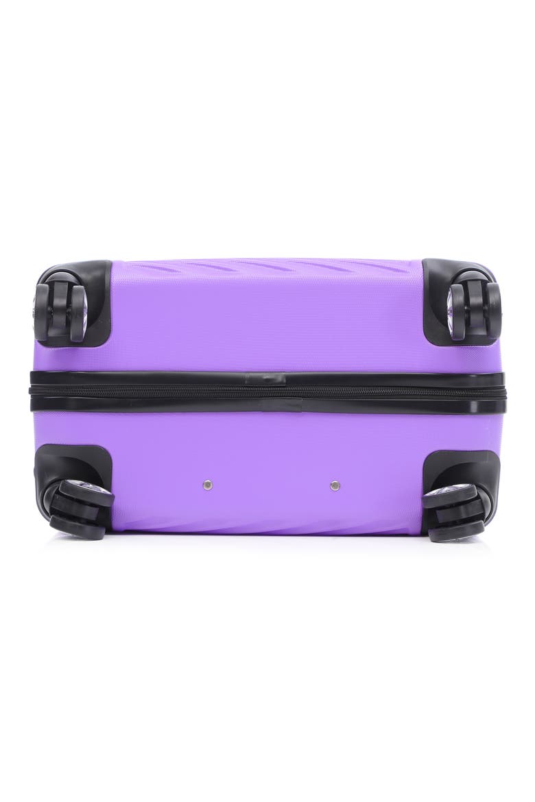 Verossa 3-Piece Hardside Spinner Luggage Set, Alternate, color, METALLIC VIOLET