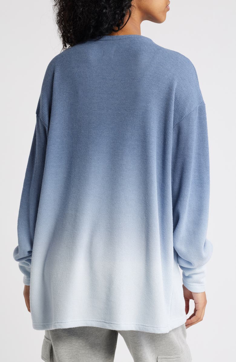 BOYS LIE Made with Heaven Blues Embroidered Oversize Thermal T-Shirt, Alternate, color, 