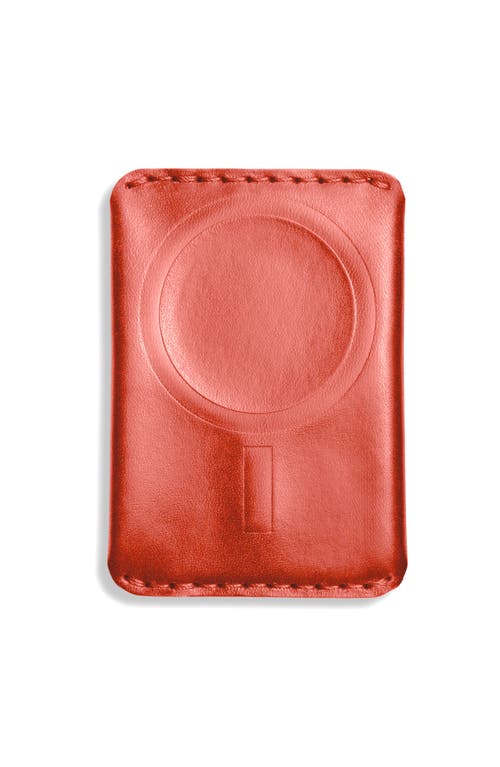 Ezra Arthur X Personal Effects Radius Magsafe Wallet In Red