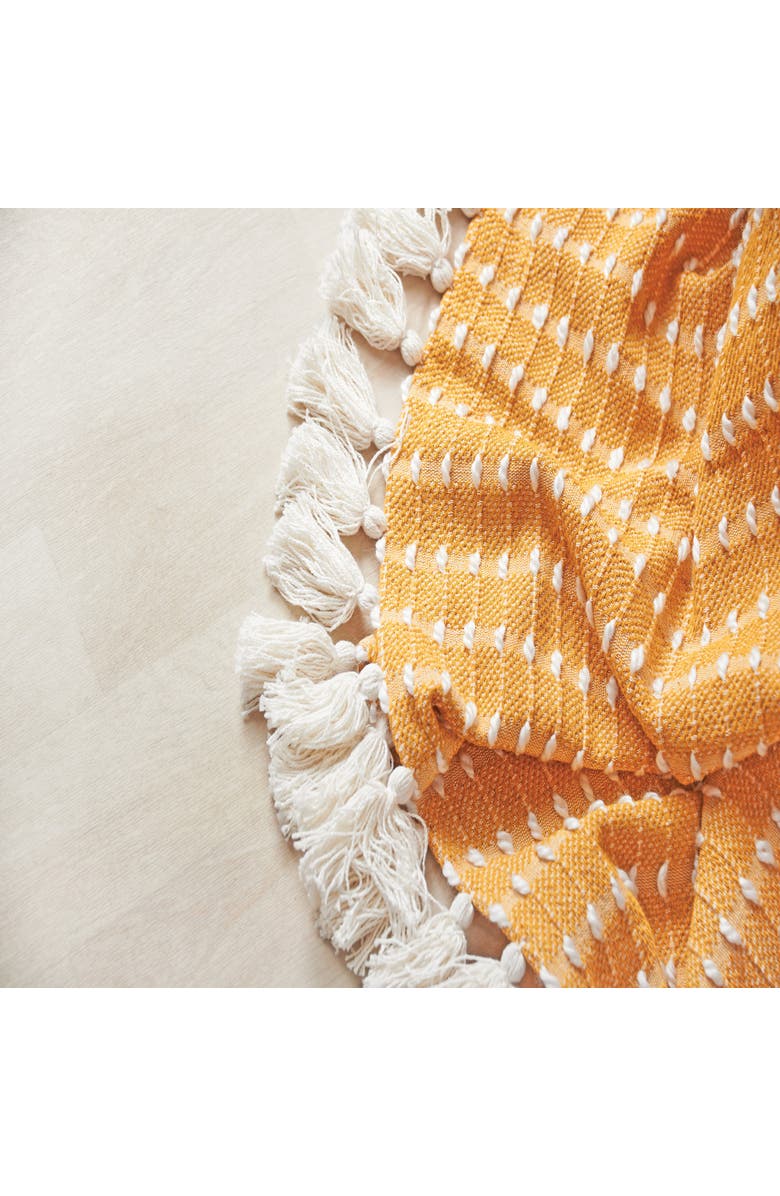 carol
frank 50" x 60" Riley Woven Throw, Alternate, color, Yellow