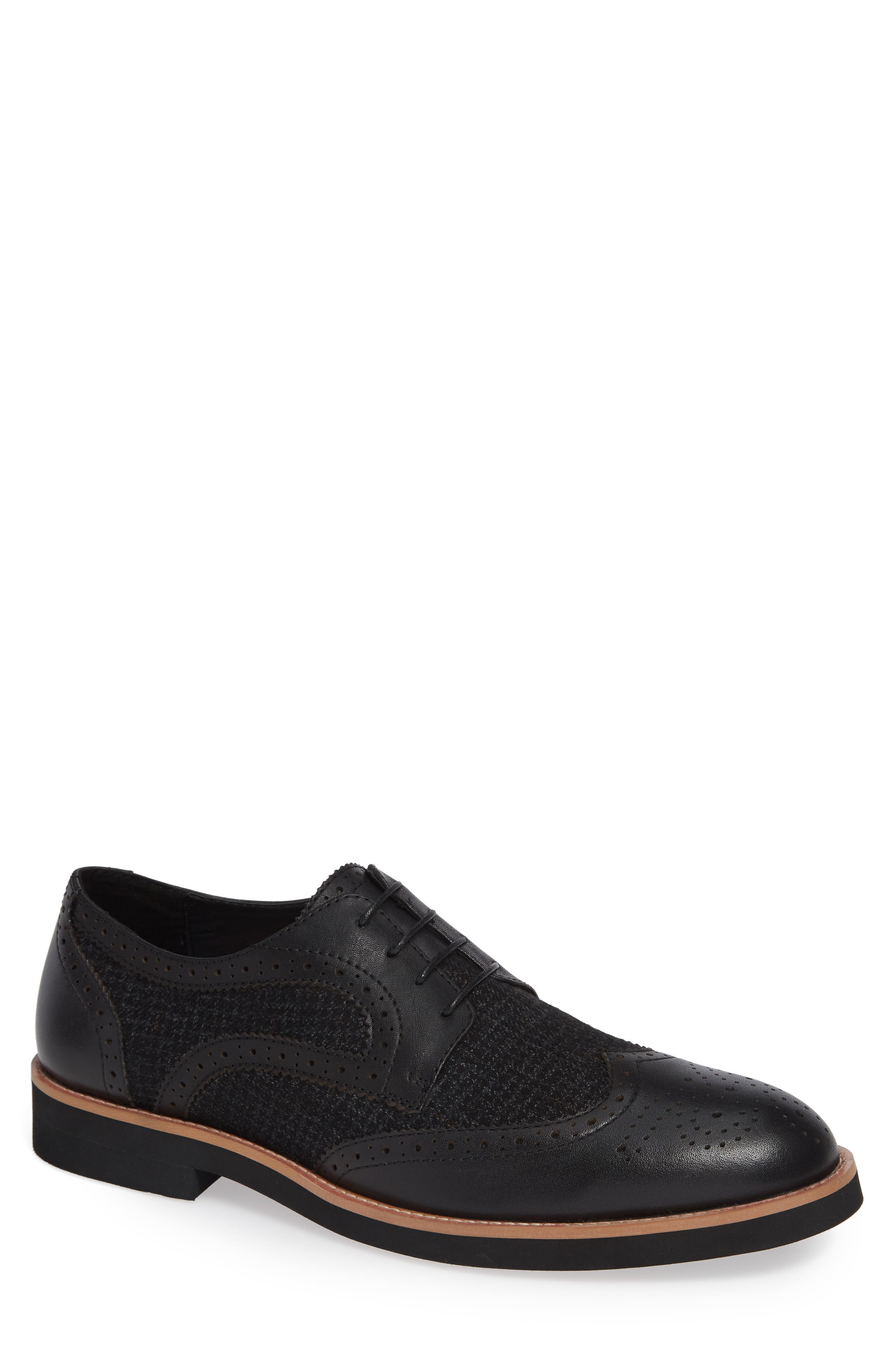 Bolton Wingtip, Main, color, BLACK
