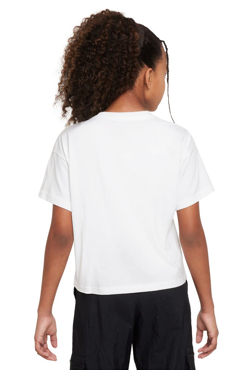 Nike Kids' Sportswear Kitten Cotton Graphic T-Shirt, Alternate, color, 