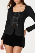 ASTR the Label Split Front Bow Top
