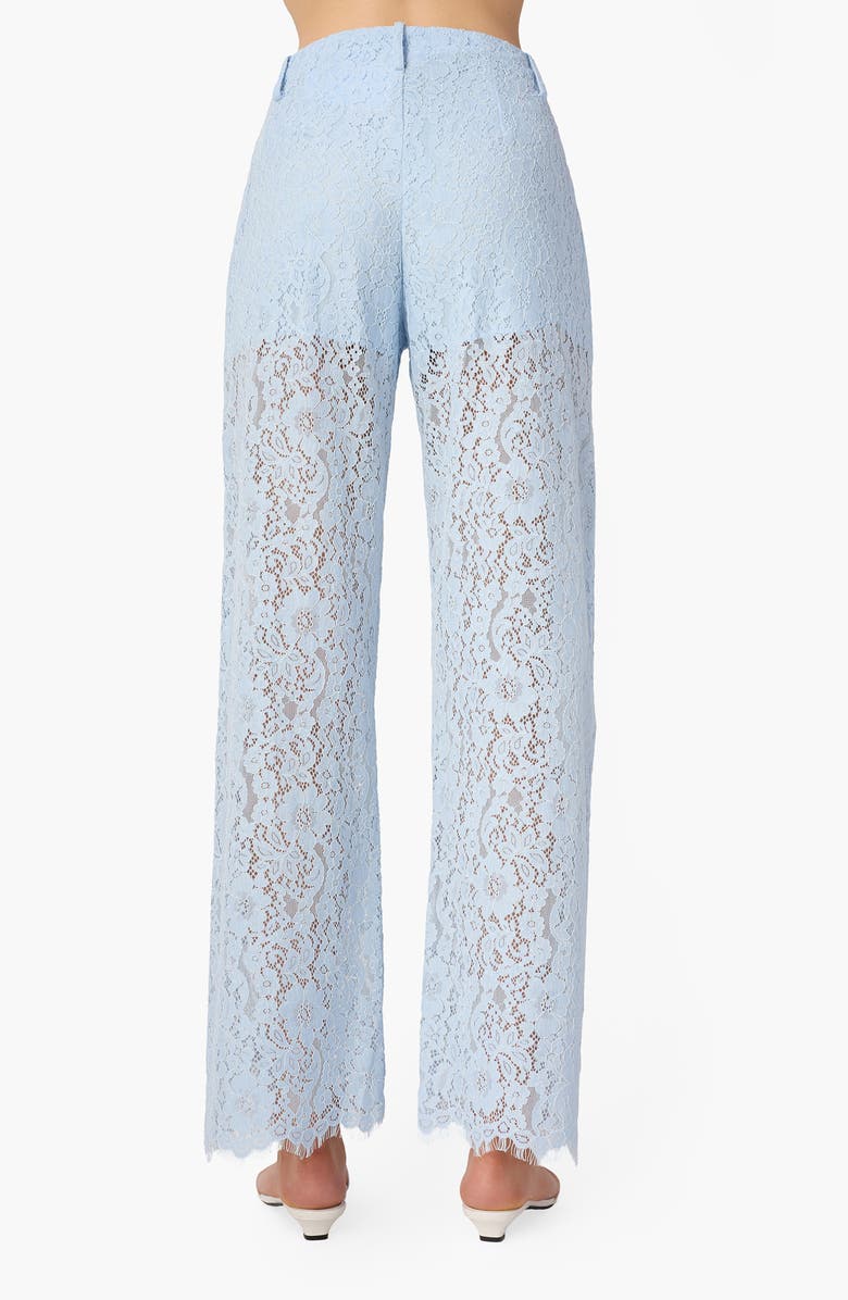 CAMI NYC Zinaida Floral Lace Pants, Alternate, color, Dew