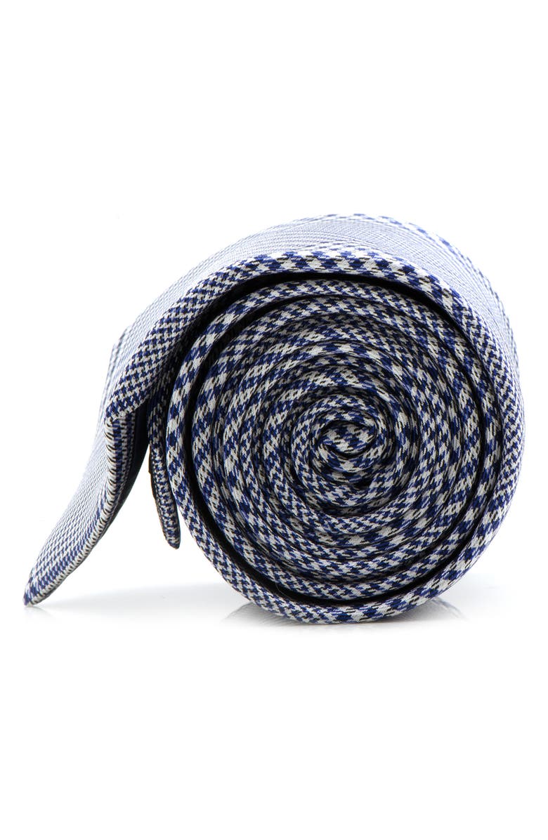 Cufflinks, Inc. Blue Glen Plaid Silk Tie, Alternate, color, Blue