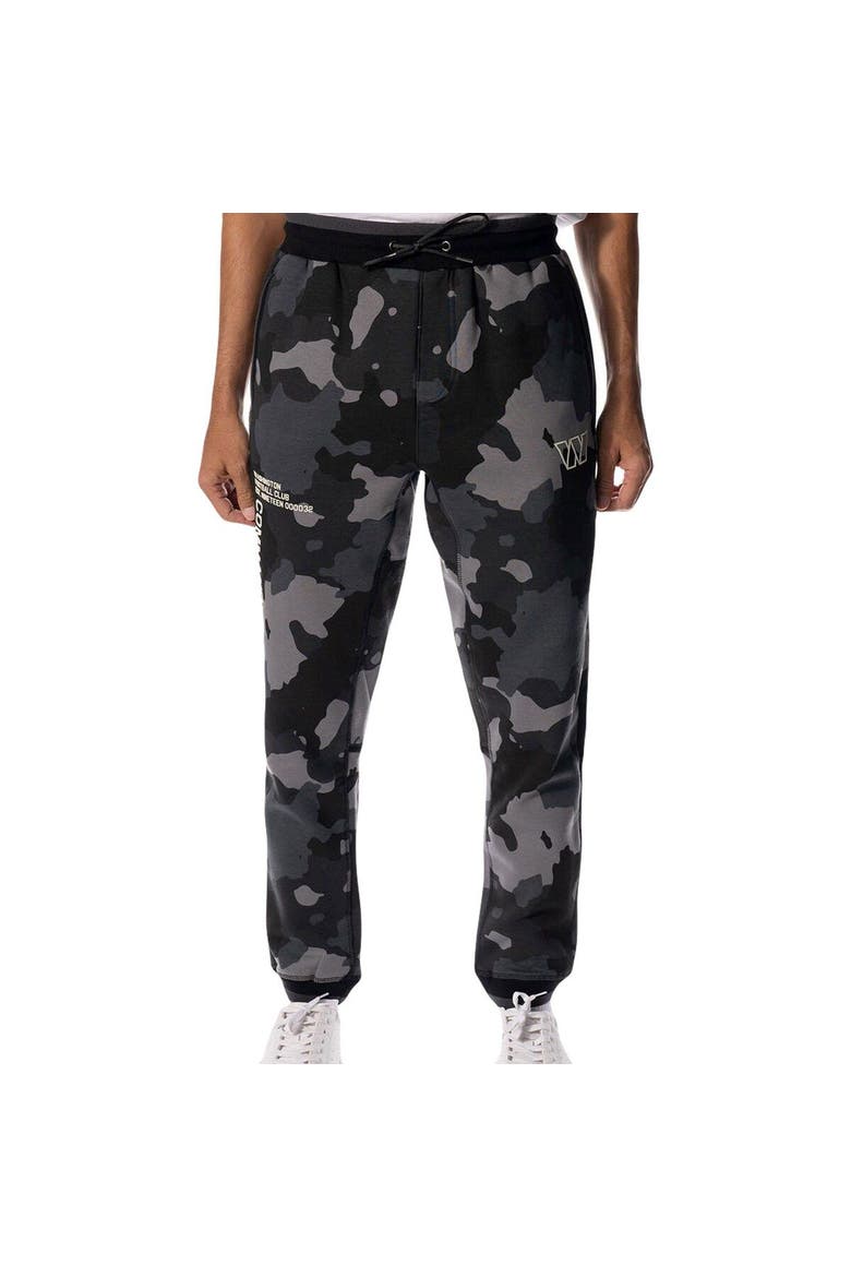 Unisex The Wild Collective Black Washington Commanders Camo Jogger Pants, Main, color, Black