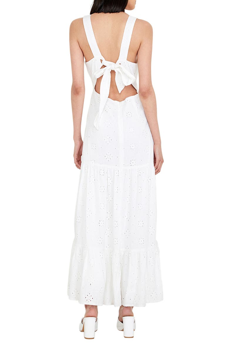 Reign Eyelet Maxi Dress, Alternate, color, IVORY