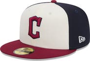 New Era Men's New Era  White/Red Cleveland Guardians 2024 City Connect 59FIFTY Fitted Hat