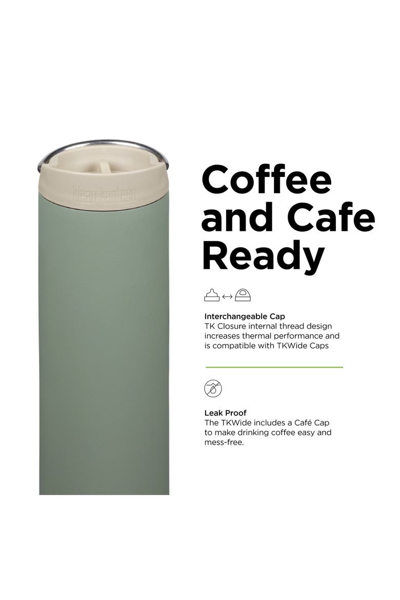 20oz TKWide Insulated Coffee Tumbler with Cafe Cap - Sea Spray, Alternate, color, Sea Spray