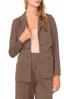 Vince Camuto Ruched Side Seam Jacket