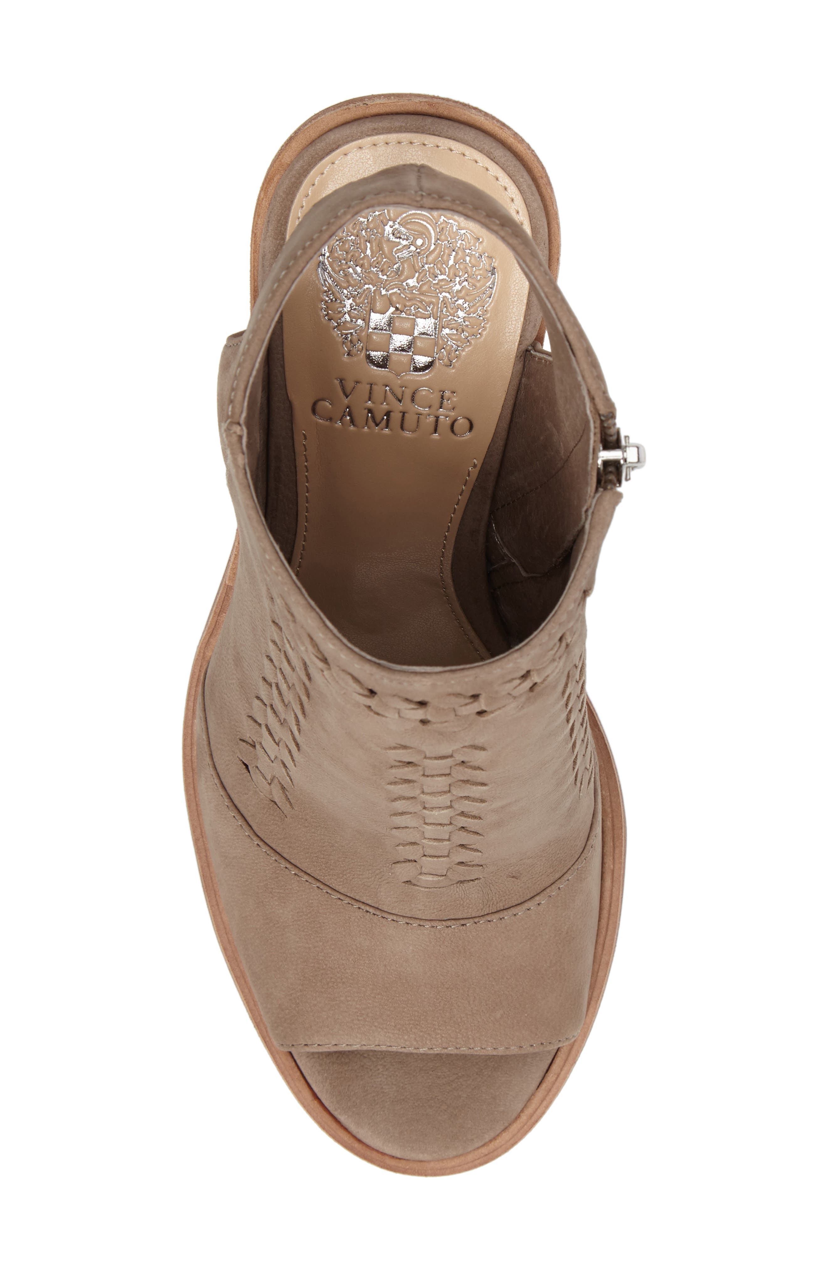 Katri Woven Bootie (Nordstrom Exclusive), Alternate, color, SMOKE SHOW LEATHER