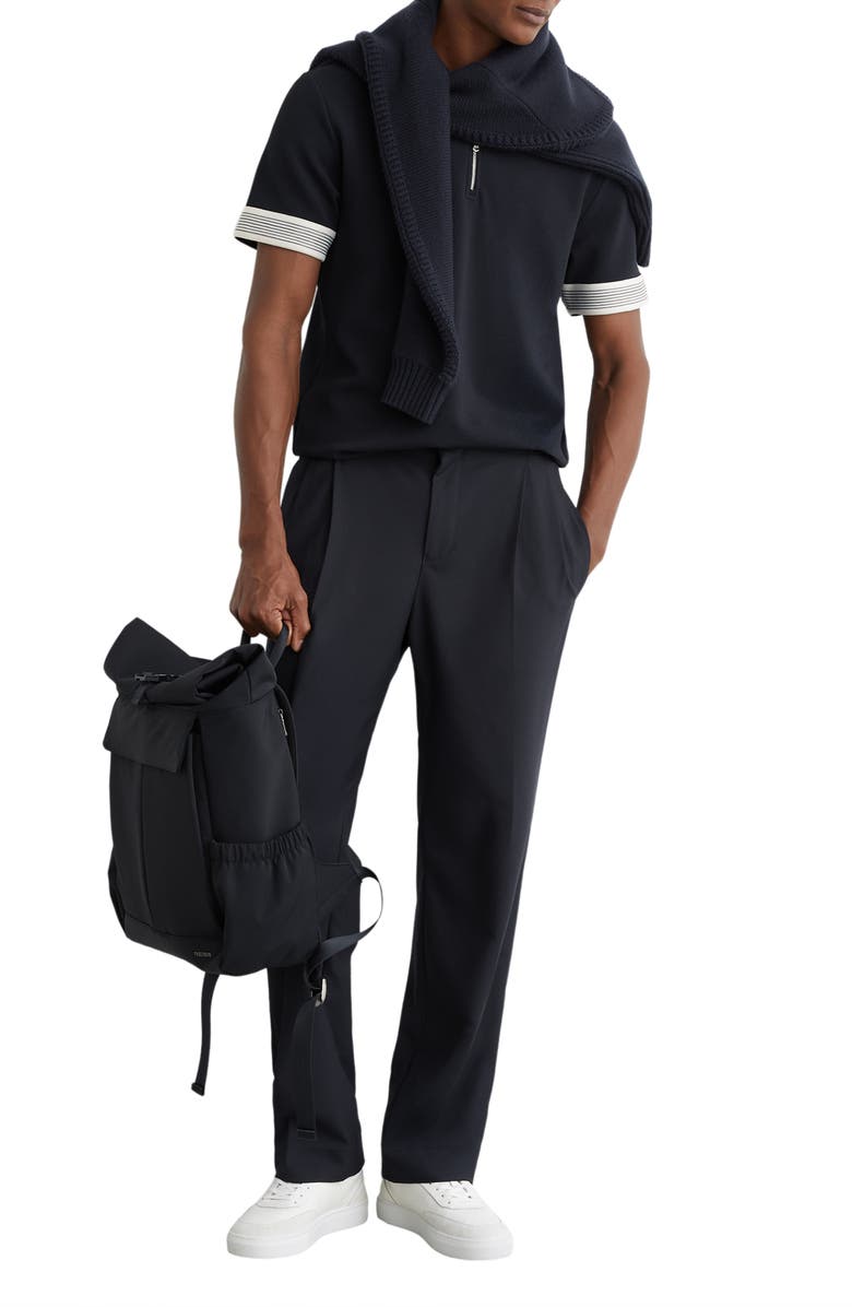 Reiss Bruno Quarter Zip Polo, Alternate, color,