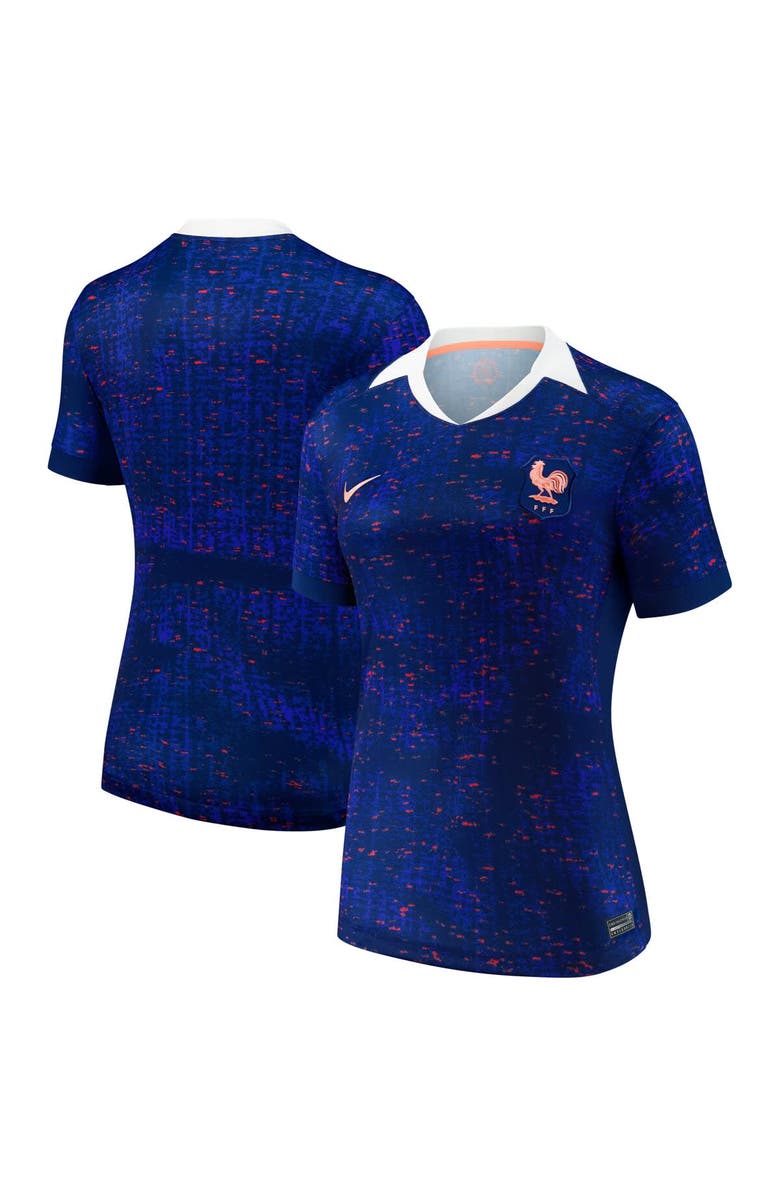 Nike Women's Nike Blue France Women's National Team 2025/26 Home Replica Jersey, Alternate, color, Blue