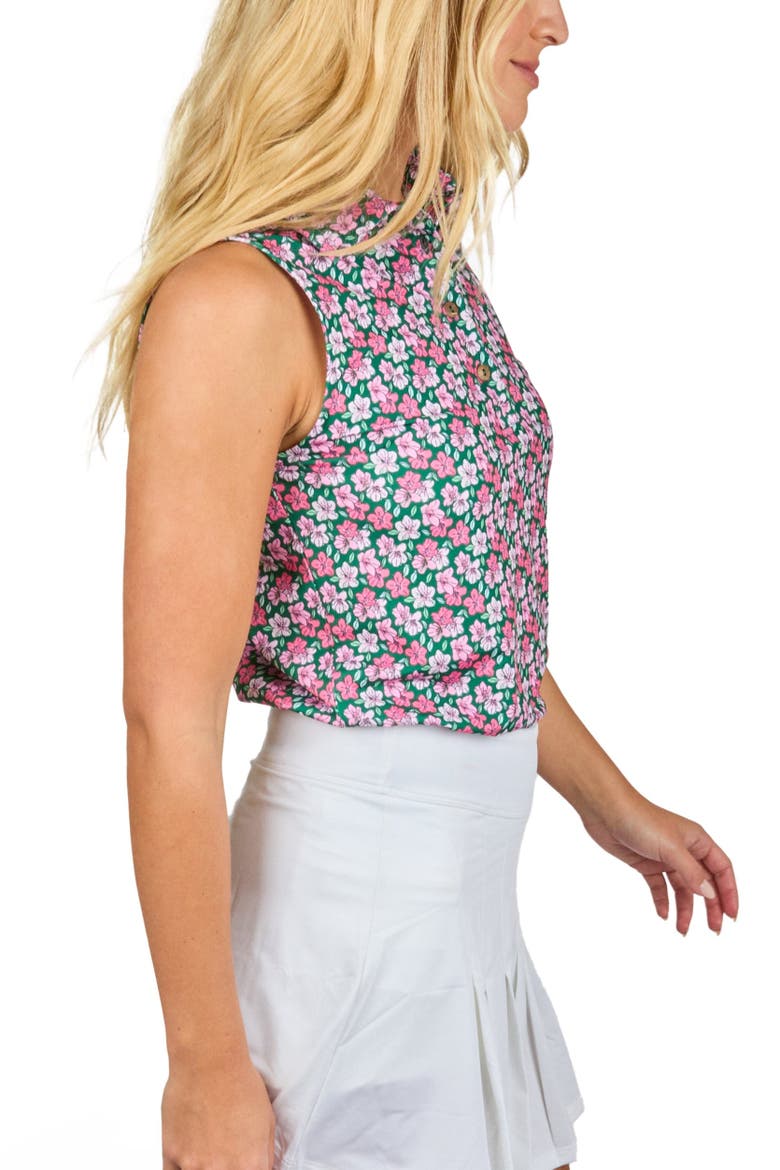 The Azaleas - Ladies Sleeveless Golf Polo, Alternate, color, Pink
