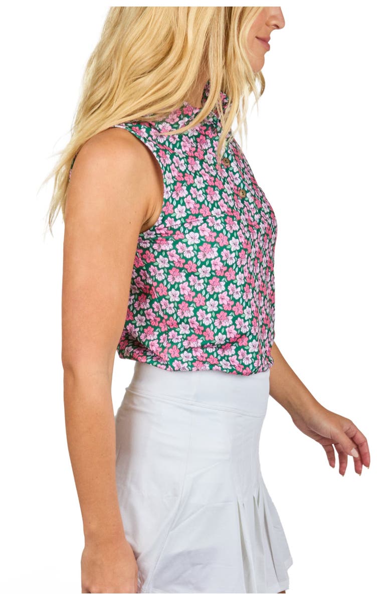 Kenny Flowers The Azaleas - Ladies Sleeveless Golf Polo, Alternate, color, Pink