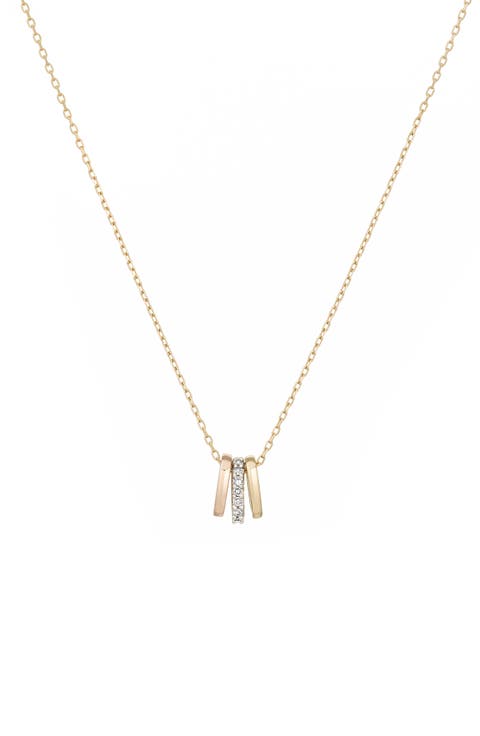 Bead Party Three's Company Necklace