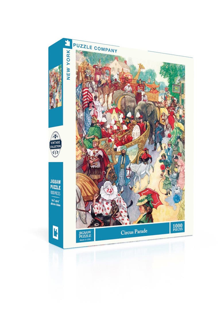 Circus Parade 1000 Piece Puzzle, Alternate, color, No Color